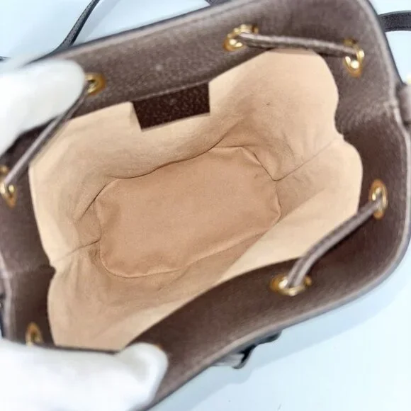 Gucci Shoulder Bag Ophidia Mini Bucket Bag Shoulder Crossbody Sherry - Picture 4 of 8